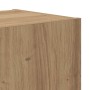 Conjunto de Muebles para Televisión 4 pcs Roble artisan