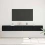 Conjunto de mueble de TV 4 pcs Roble negro 60 x 30 x 30 cm
