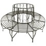 Gartenbaumbank aus Stahl 160 cm von vidaXL, Gartenbänke - Ref: Foro24-313033, Preis: 227,99 €, Rabatt: %