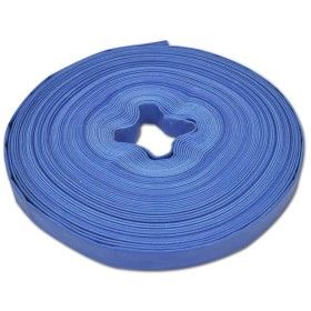 Manguera plana de agua 50 m 1" PVC