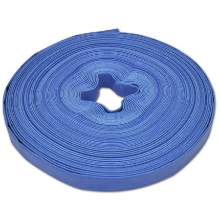 Manguera plana de agua 50 m 1" PVC