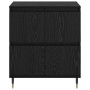 Tableros Lateral 3 pcs Roble negro 180 x 35 x 70 cm
