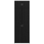 Armario de almacenamiento Roble negro 80 x 41 x 225 cm