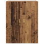 Armarios Montados en la Pared 2 pcs Madera vieja
