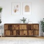 Tableros Lateral 3 pcs Madera vieja 180 x 35 x 70 cm