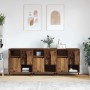 Tableros Lateral 3 pcs Madera vieja 180 x 35 x 70 cm