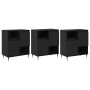 Tableros Lateral 3 pcs Roble negro 180 x 35 x 70 cm