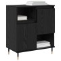 Tableros Lateral 3 pcs Roble negro 180 x 35 x 70 cm
