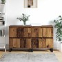 Tableros Lateral 2 pcs Madera vieja 120 x 35 x 70 cm