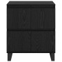 Tableros Lateral 2 pcs Roble negro 120 x 35 x 70 cm