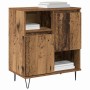 Tableros Lateral 2 pcs Madera vieja 120 x 35 x 70 cm
