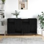 Tableros Lateral 2 pcs Roble negro 120 x 35 x 70 cm