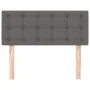 Gray synthetic leather headboard 100x5x78/88 cm by vidaXL, Headboards and footboards - Ref: Foro24-346448, Price: 35,74 €, Di...