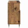 Tableros Lateral 2 pcs Madera vieja 120 x 35 x 70 cm