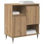 Tableros Lateral 2 pcs Roble artisan 120 x 35 x 70 cm