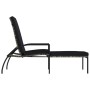 Liege mit Fußstütze 2 Einheiten graues synthetisches Rattan von vidaXL, Liegen - Ref: Foro24-317633, Preis: 208,13 €, Rabatt: %
