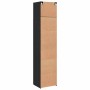 Armario de almacenamiento Roble negro 50 x 41 x 225 cm