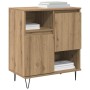 Tableros Lateral 3 pcs Roble artisan 180 x 35 x 70 cm