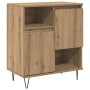 Tableros Lateral 3 pcs Roble artisan 180 x 35 x 70 cm