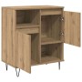 Tableros Lateral 3 pcs Roble artisan 180 x 35 x 70 cm