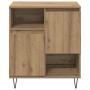 Tableros Lateral 3 pcs Roble artisan 180 x 35 x 70 cm