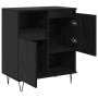 Tableros Lateral 3 pcs Roble negro 180 x 35 x 70 cm