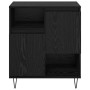 Tableros Lateral 3 pcs Roble negro 180 x 35 x 70 cm