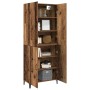 Alacena 2 pcs Madera vieja 69.5 x 34 x 180 cm