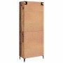 Alacena 2 pcs Madera vieja 69.5 x 34 x 180 cm