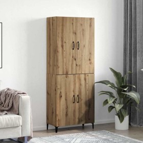 Alacena 2 pcs Roble artisan 69.5 x 34 x 180 cm