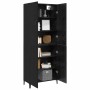 Alacena 2 pcs Roble negro 69.5 x 34 x 180 cm
