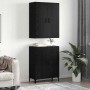 Alacena 2 pcs Roble negro 69.5 x 34 x 180 cm