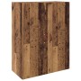 Armarios Montados en la Pared 2 pcs Madera vieja