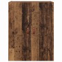 Armarios Montados en la Pared 2 pcs Madera vieja