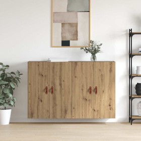 Armarios Montados en la Pared 2 pcs Roble artisan