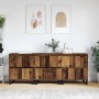 Tableros Lateral 3 pcs Madera vieja 180 x 35 x 70 cm