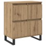 Tableros Lateral 3 pcs Roble artisan 180 x 35 x 70 cm