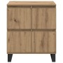 Tableros Lateral 3 pcs Roble artisan 180 x 35 x 70 cm