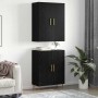 Alacena Roble negro 69.5 x 34 x 180 cm Madera contrachapada