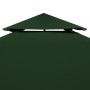 Pavillon-Ersatzbezug 310 g/m² grün 3x3 m von vidaXL, Abdeckungen für Zelte und Pavillons - Ref: Foro24-40876, Preis: 59,53 €,...