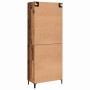 Alacena 2 pcs Madera vieja 69.5 x 34 x 180 cm
