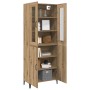 Alacena 2 pcs Roble artisan 69.5 x 34 x 180 cm