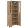 Alacena 2 pcs Roble artisan 69.5 x 34 x 180 cm