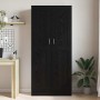 Estantería para libros Roble negro 82.5 x 30.5 x 185 cm