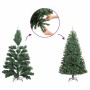 Árbol de Navidad Delgado Verde 77 x 77 x 210 cm PVC