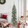 Árbol Navideño Artificial Delgado Verde Plástico