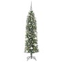 Árbol Navideño Artificial Delgado Verde Plástico