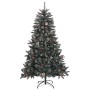 ÁrboldeNavidadartificial con luces de tiras LED Verde 150cm PVC