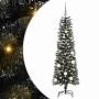 ÁrboldeNavidadartificial con luces de tiras LED Verde 150cm PVC