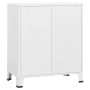 Cajoner industrial de metal blanca 78x40x93 cm